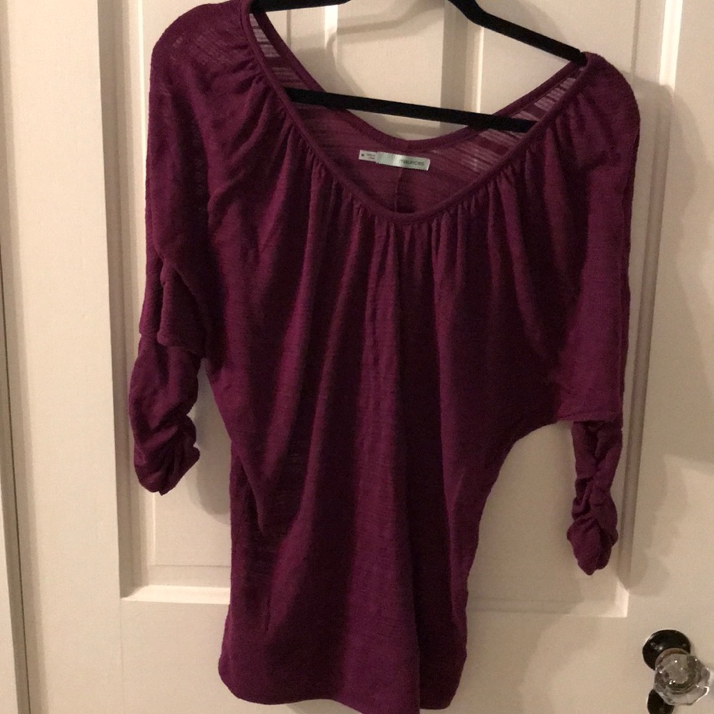 V-neck blouse